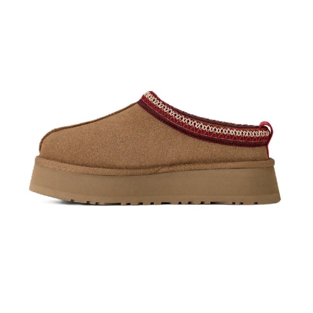 New UGG Tazz II Slipper Chestnut (1174471-CHE) Size 11 Brown Authentic NIB - Picture 2 of 10